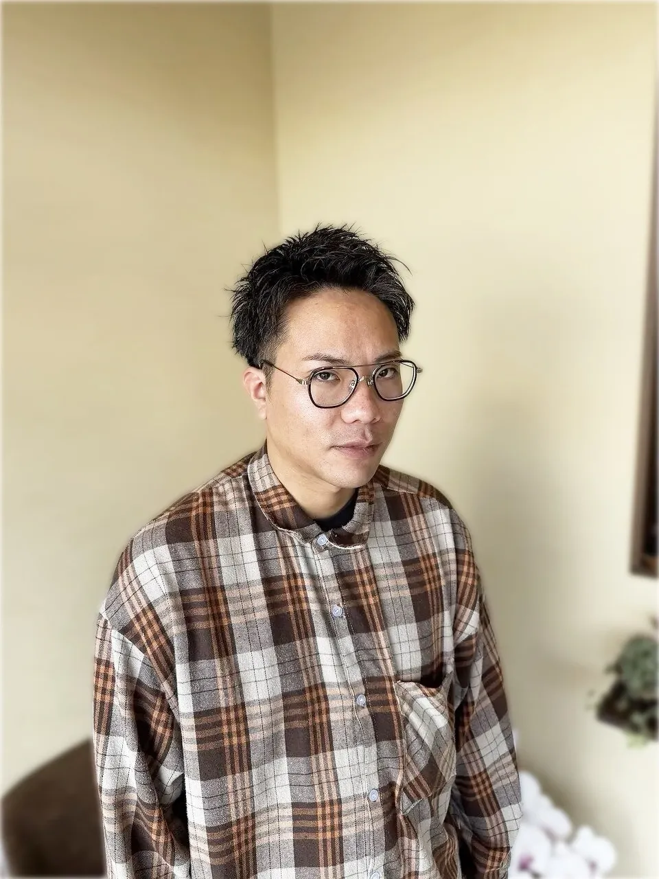 メンズベリーショートカット