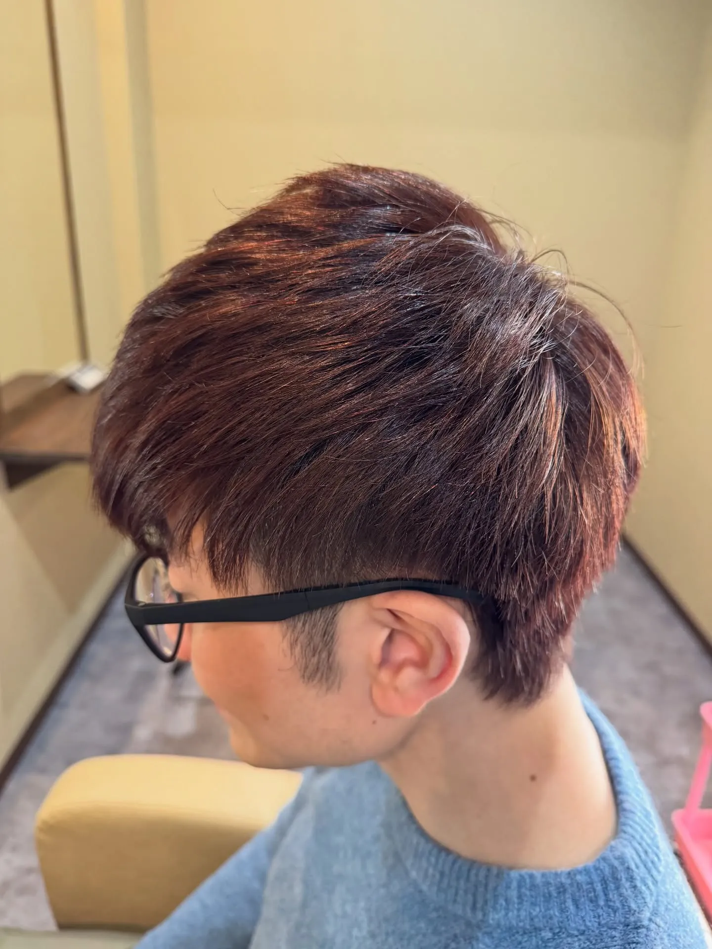 今回はメンズのお客様のスタイル。