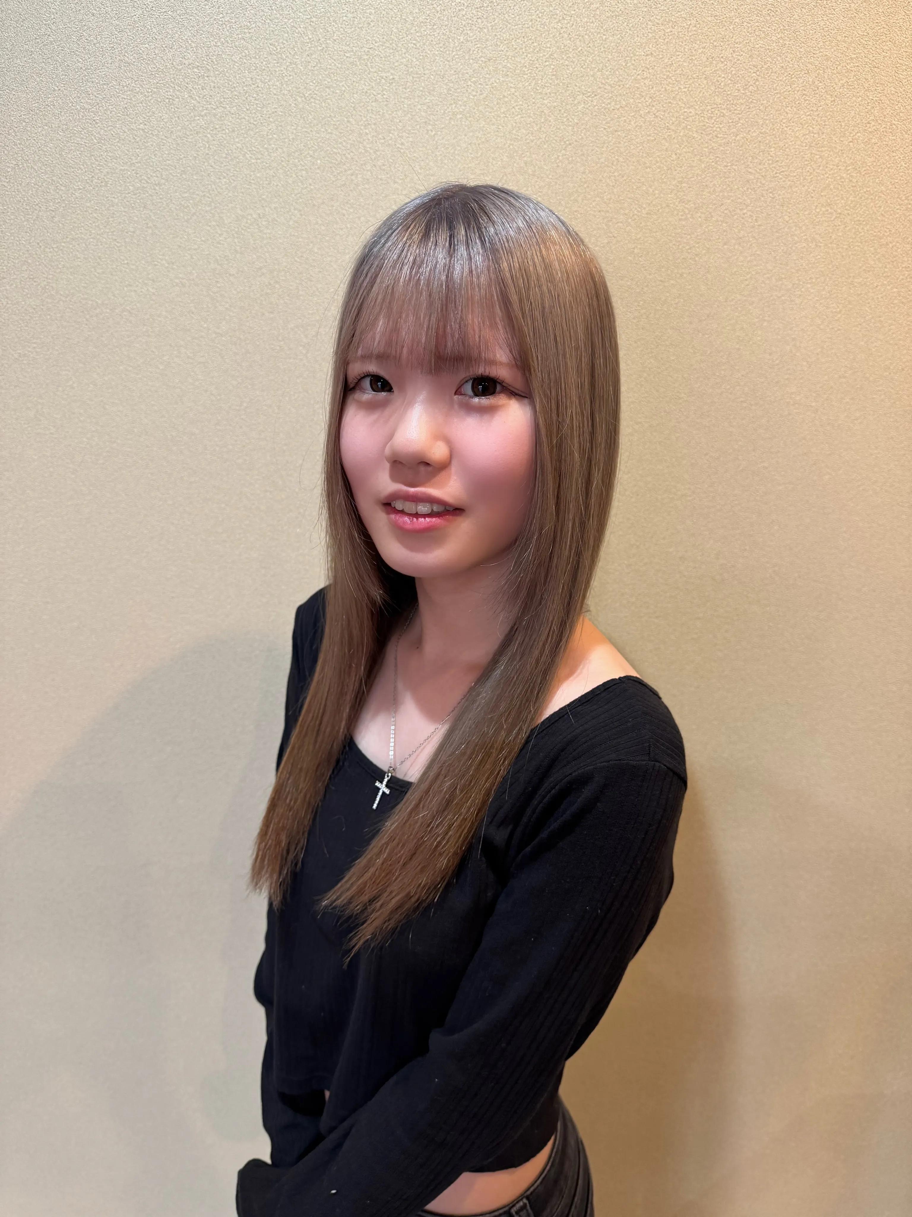 【暗染め履歴ありでもここまで明るく◎】