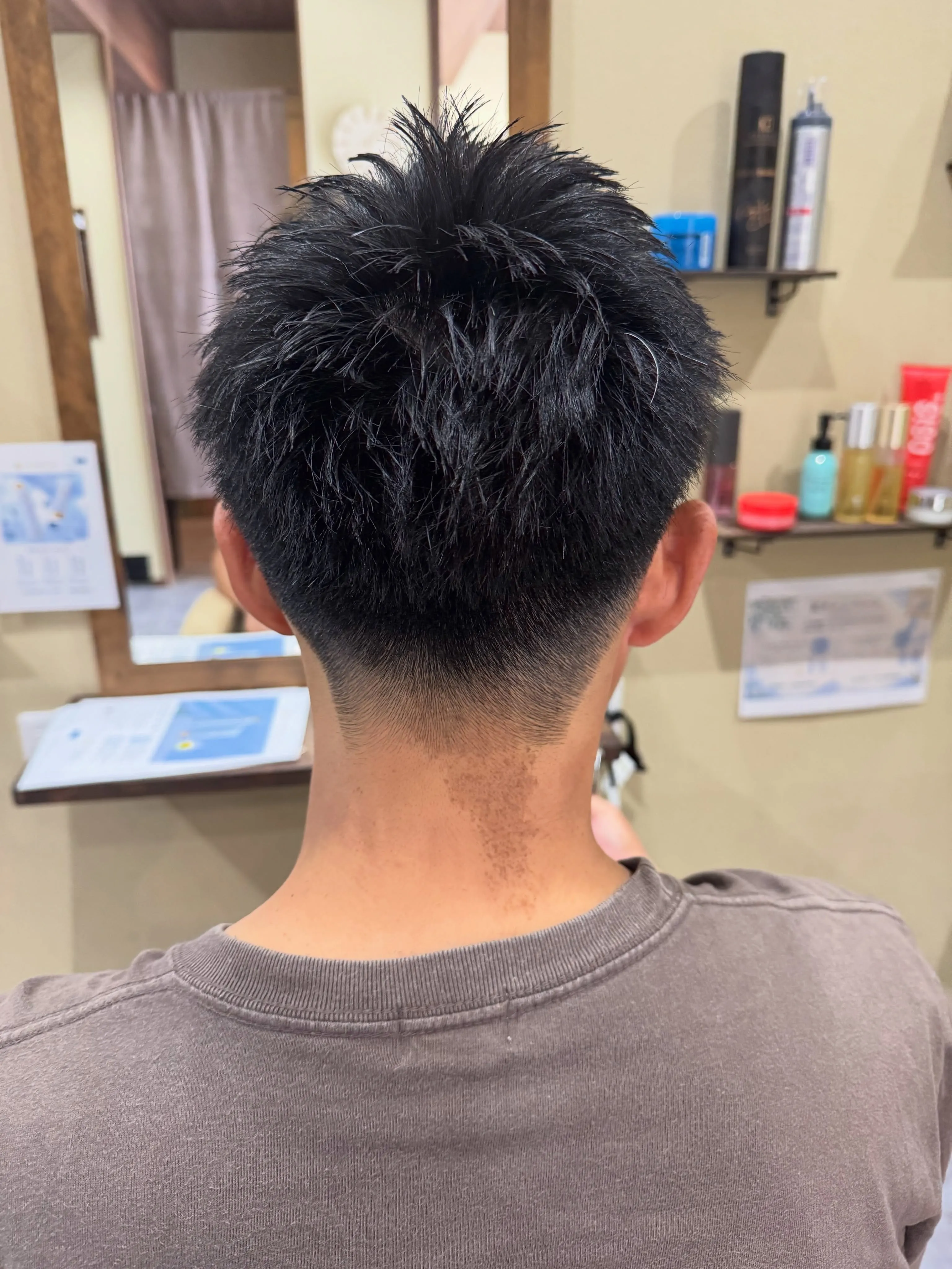 後ろ姿まで、かっこよく。